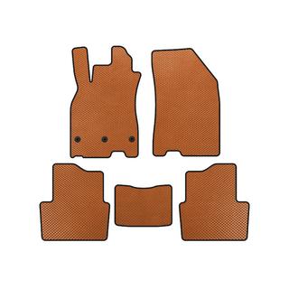 EVA Floor Mats (SD, Orange) Renault Megane III 2009-2016