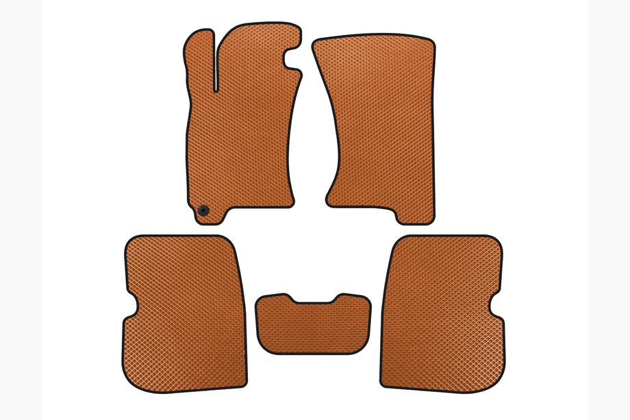 Subaru Forester 1997-2002 EVA Floor Mats (Orange) Image