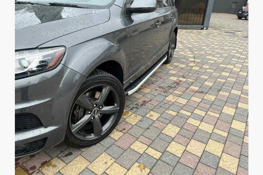 Audi Q7 2005-2015 Side Steps Fullmond (2 pcs, Aluminum) Photo 5