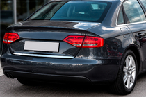 Audi A4 B8 2007-2015 Trunk Trim Stainless Steel (Sedan) Carmos - Turkish Stainless Steel photo 1