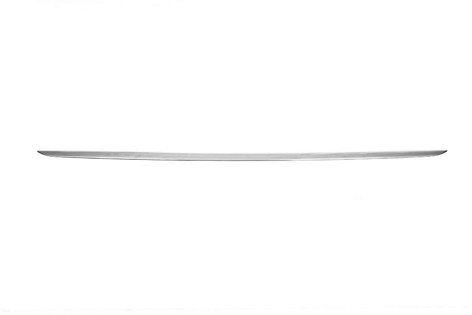 Audi A4 B8 2007-2015 Trunk Trim Stainless Steel (Sedan) Carmos - Turkish Stainless Steel Photo 2