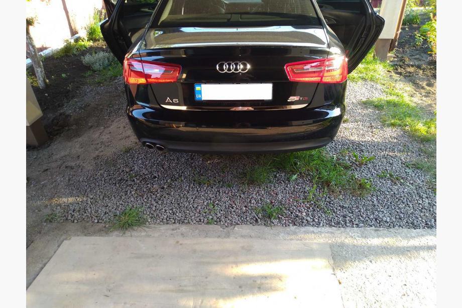 Audi A6 C7 2011–2018 Trunk trim stainless steel Photo 5