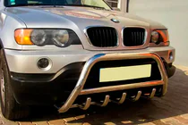 BMW X5 E53 1999–2006 Bull Bar WT003 (Stainless Steel) photo 2