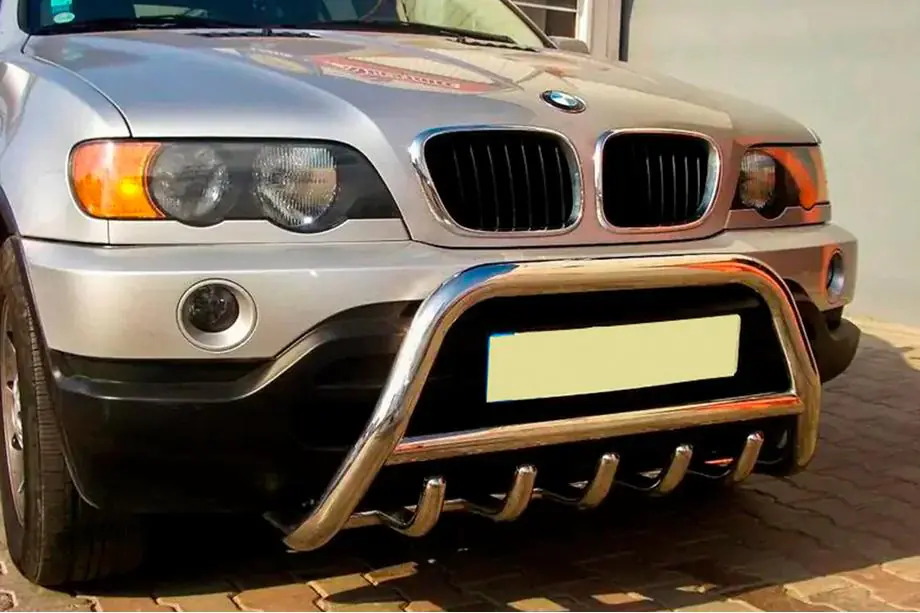 BMW X5 E53 1999–2006 Bull Bar WT003 (Stainless Steel) Photo 2
