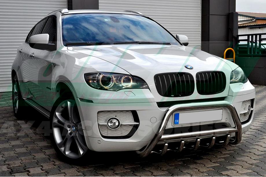 BMW X5 E70 2007-2013 Bull Bar WT003 (Stainless Steel) Photo 2