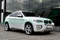 BMW X6 E71 2008–2014 Bull Bar WT003 (Stainless Steel) 50mm photo 2