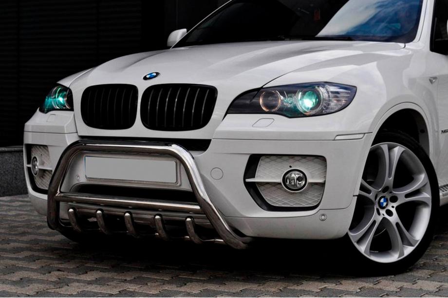 BMW X6 E71 2008–2014 Bull Bar WT003 (Stainless Steel) 50mm Image