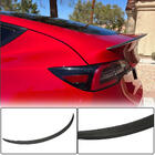 Tesla Model 3 2017- Spoiler V4 (2017-2023, Carbon) photo 1
