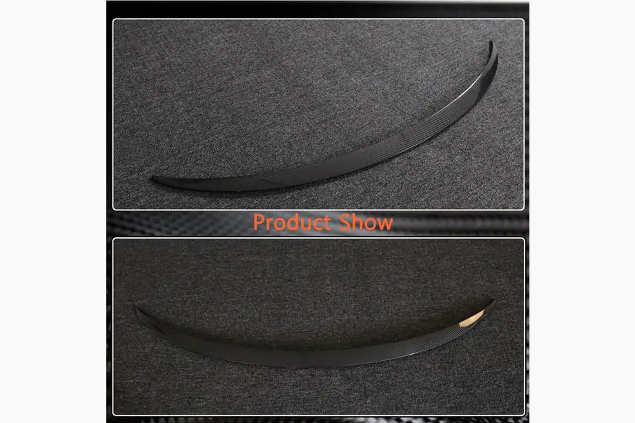 Tesla Model 3 2017- V5 Spoiler (2017-2023, Carbon) Photo 4