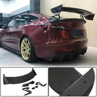 Rear Spoiler V6 (2017-2023, Carbon) photo 1