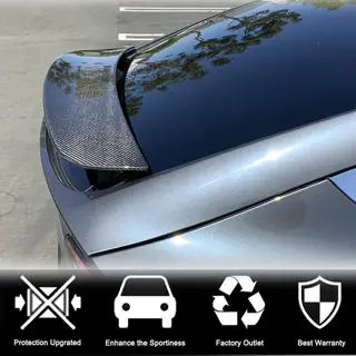 Spoiler V1 (2015-2025, Carbon) photo 2