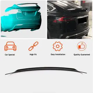 Rear Spoiler V2 (2015-2025, Carbon) photo 2