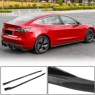 Door Sill Covers V2 (2017-2023, Carbon) photo 3