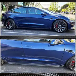 Door Sill Covers V4 (2017-2023, Carbon) photo 4