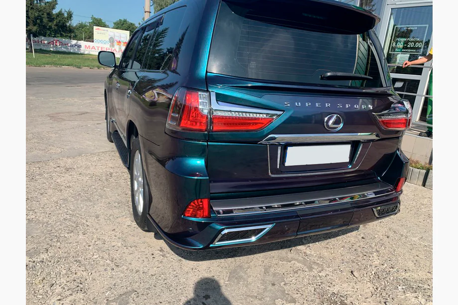 Lexus LX570/450d 2008-2022 Rear Diffuser TRD (2016-2022) Image