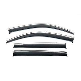 Window Deflectors with Chrome Trim Niken Luxury (for G30, 4 pcs) BMW 5 Series G30/G31 2017–2023
