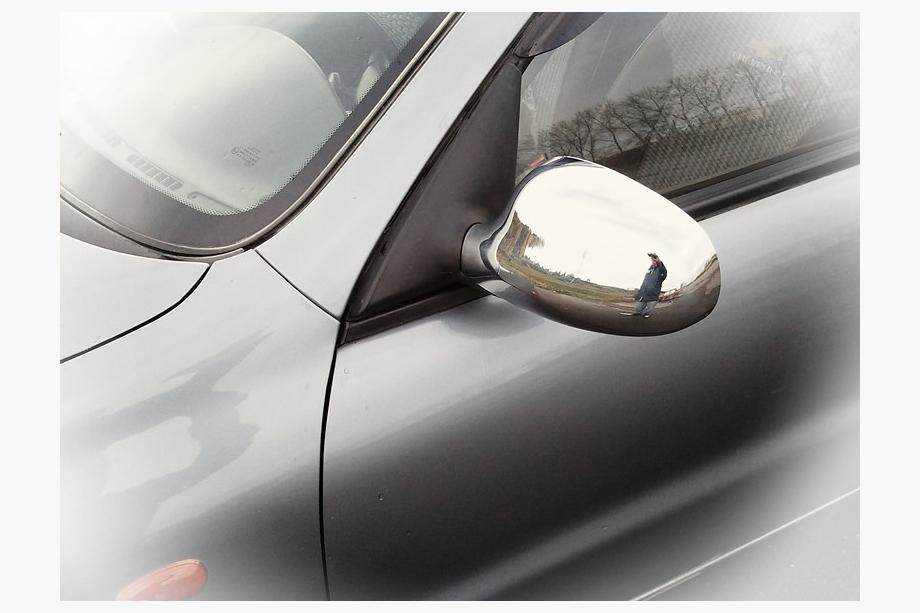 Chevrolet Lanos 1998–2017 Stainless Steel Mirror Covers Photo 3