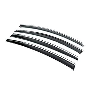 Window Deflectors with Chrome Trim Niken Luxury (4 pcs) Hyundai Elantra (AD) 2015-2020 photo 2