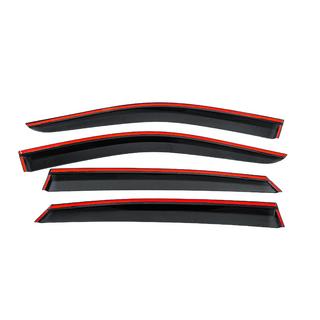 Window Deflectors with Chrome Trim Niken Luxury (4 pcs) Toyota Venza 2020- photo 4