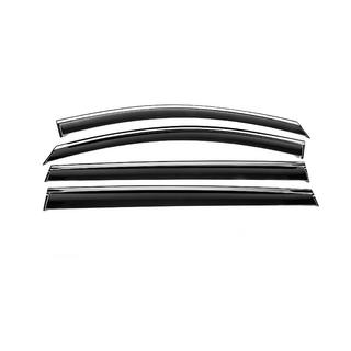 Window Deflectors with Chrome Trim Niken Luxury (4 pcs) Toyota Sienna 2020- photo 1