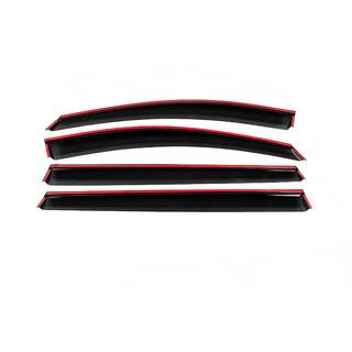 Window Deflectors with Chrome Trim Niken Luxury (4 pcs) Toyota Sienna 2020- photo 4