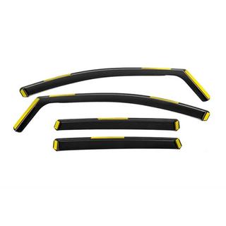 In-Channel Wind Deflectors Niken Luxury (4 pcs) Honda Civic Sedan VIII 2006-2011