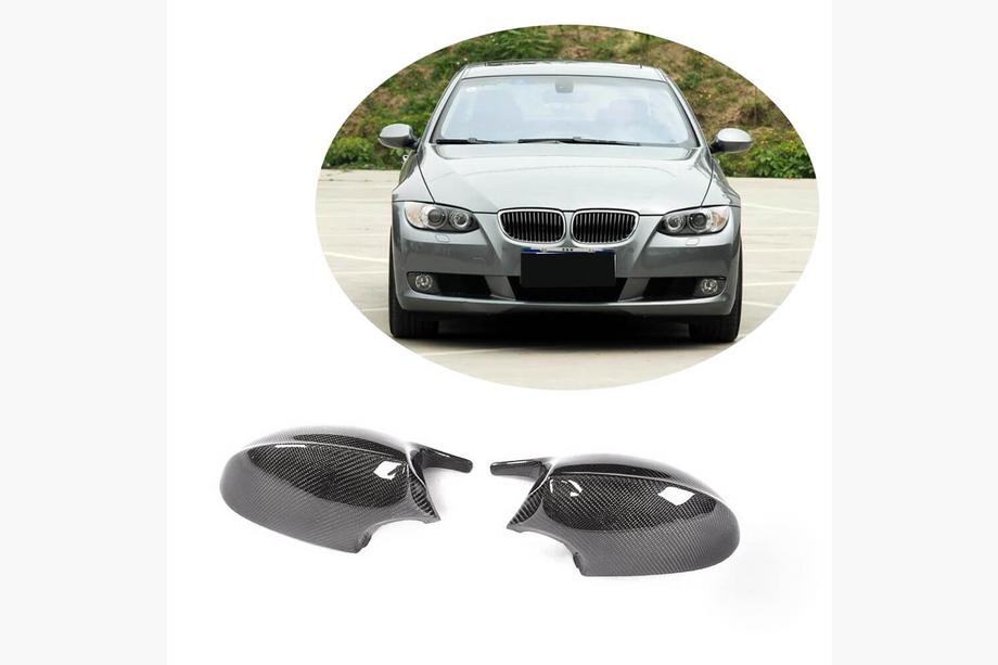 BMW 3 Series E90/E91 2005-2011 Mirror Covers V1 (for E90/E91 2005-2008, E92/E93 2006-2009, Carbon) Photo 2