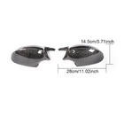 BMW 3 Series E90/E91 2005-2011 Mirror Caps V2 (for E90/E91 2005-2008, E92/E93 2006-2009, Carbon) photo 10
