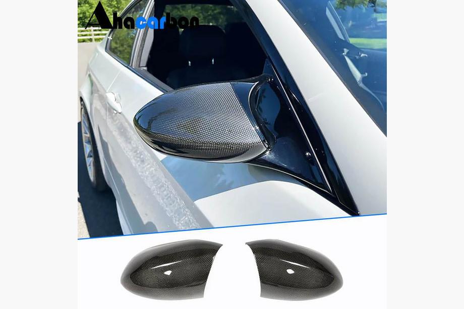 BMW 3 Series E90/E91 2005-2011 Mirror Covers V1 (for M3, Carbon) Image
