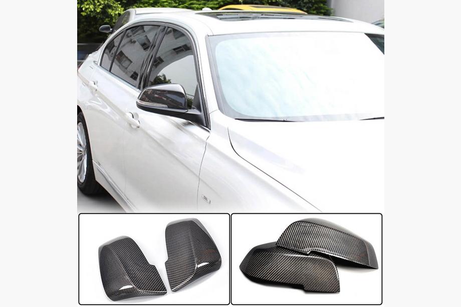 BMW 1 Series E81/E82/E87/E88 2004-2011 Mirror Covers (Carbon) Image