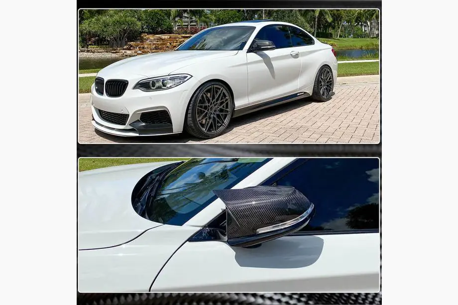 BMW 2 Series F22/F23 2014-2021 Mirror Covers (Carbon) Photo 4