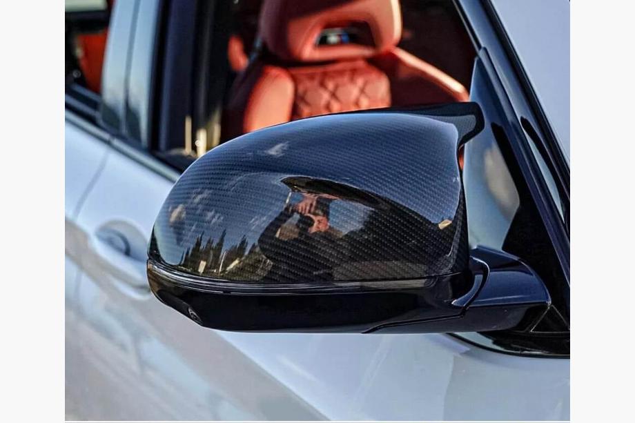 BMW X4 G02 2018- Mirror Covers (for F98, Carbon) Photo 6