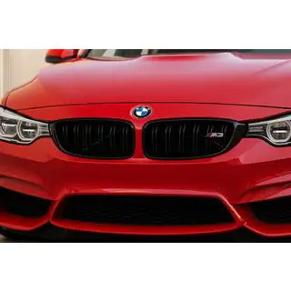 Kidney Grilles M-Look (for M3 F80, Matte Black) BMW 3 Series F30/F31 2012-2019 photo 2