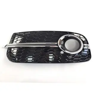 Fog Light Grilles RS-Style (2013-2017, 2 pcs, Black with Chrome) photo 2