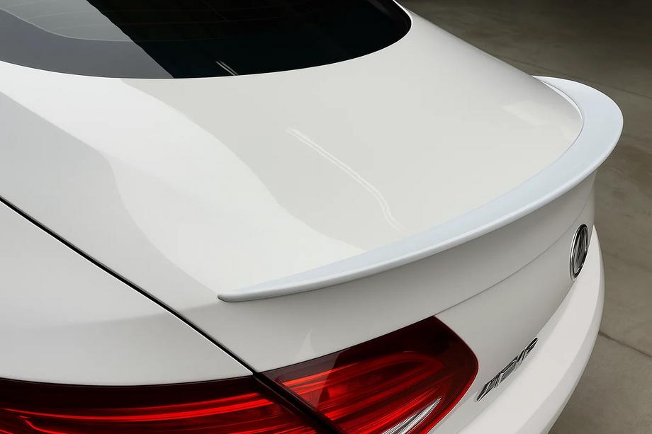 Mercedes C-class W205 2014-2021 DPT Spoiler (Coupe, Gloss Black) Photo 4