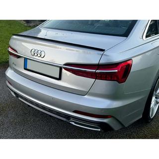 DPT Spoiler (Gloss Black) Audi A6 C8 2018–2025 photo 1