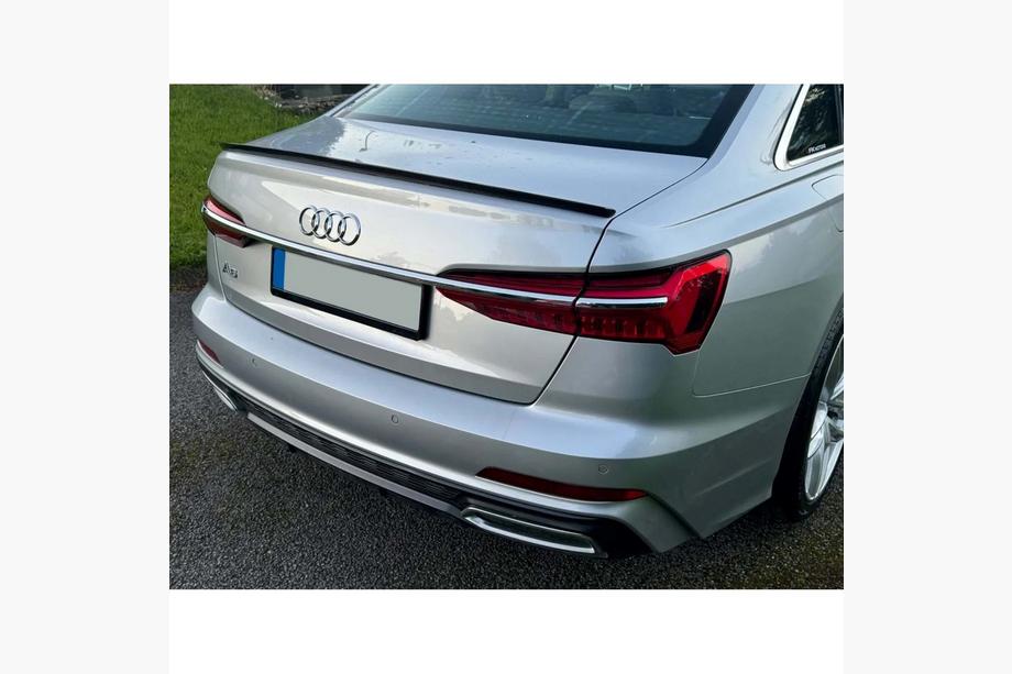 Audi A6 C8 2018–2025 DPT Spoiler (Gloss Black) Image