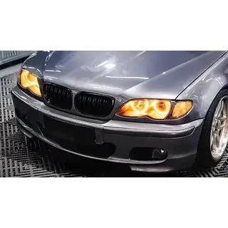 Kidneys M-Look DPT (for Coupe 2003-2006, Gloss Black) BMW 3 Series E46 1998-2006 photo 1