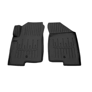 Front Rubber Mats Stingray 3D (one clip on driver side, 2 pcs)