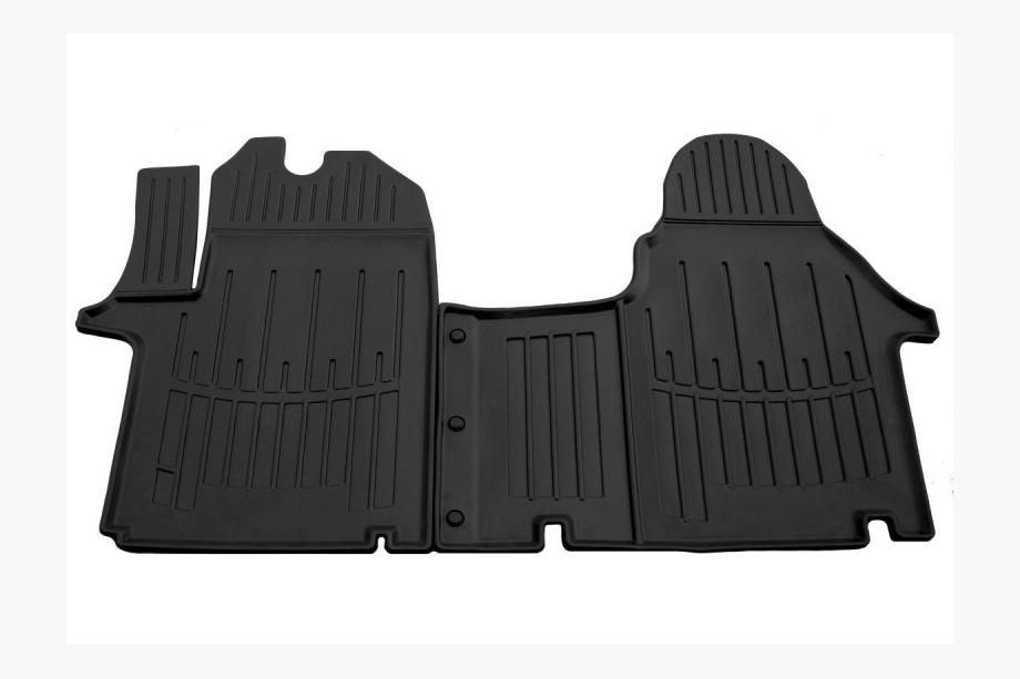 Renault Trafic 2001–2015 Front Rubber Mats Stingray 3D (1+2, 2 pcs) Photo 1