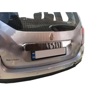One-Piece Chrome Trim Above License Plate (Stainless Steel) photo 1