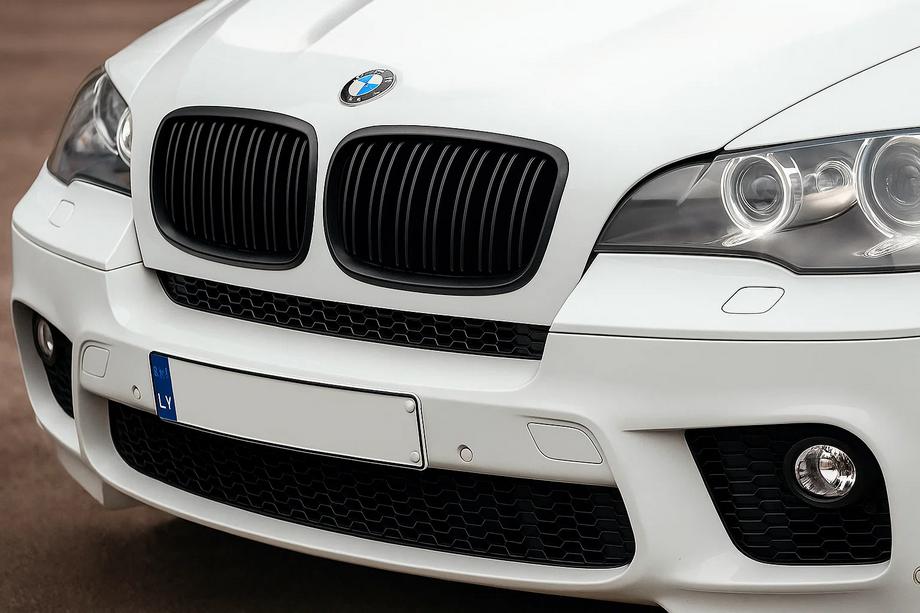 BMW X6 E71 2008–2014 Kidneys M-Look V2 (Gloss Black) Image