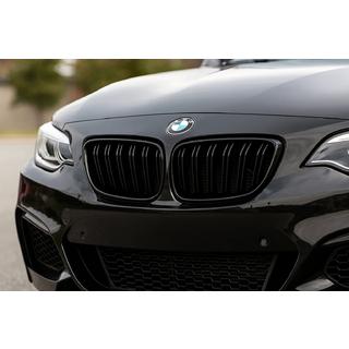 Kidneys M-Look (Gloss Black) BMW 2 Series F22/F23 2014-2021 photo 1