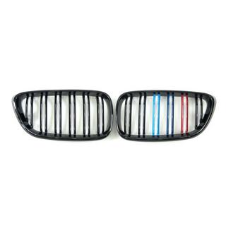 Kidney Grilles M-Look (M-Color) BMW 2 Series F22/F23 2014-2021 photo 2