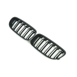 Kidney Grilles M-Look (for E-90/91 2008-2011, Matte Black) photo 3