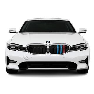M-Look V2 Kidney Grilles (2018-2022, M-Color with Chrome Trim) BMW 3 Series G20/G21 2018- photo 1
