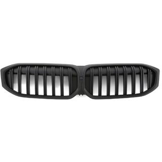 Kidney Grilles 1 Bar (2022+, Matte Black) BMW 3 Series G20/G21 2018- photo 2