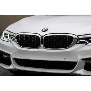 Diamond Black V1 Kidney Grilles (2017-2020, Chrome Trim) photo 1