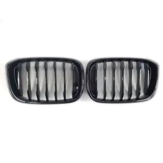 Kidney Grilles 1 Bar (2018-2021, Gloss Black) photo 2