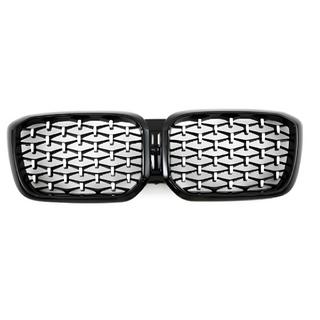 Diamond Silver Kidney Grilles (2021+, black trim) photo 2